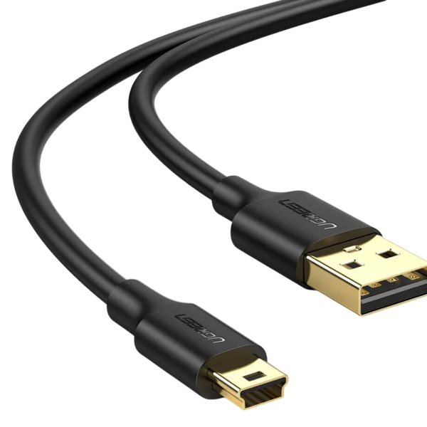 UGREEN USB 2.0 TO MINI 5 PIN MALE CABLE 1.5 MTR