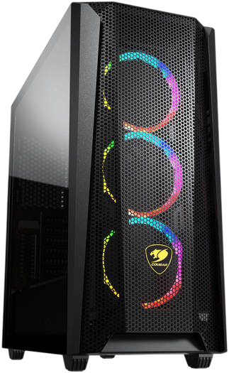 COUGAR MX660 MESH MID TOWER CASE BLACK
