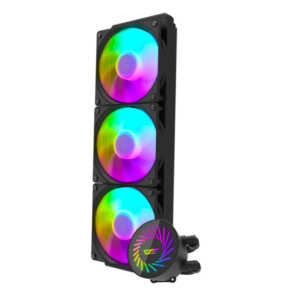 DARKFLASH RADIANT DCS 360 LIQUID CPU COOLER BLACK