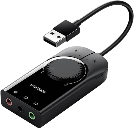 UGREEN USB 2.0 EXTERNAL STEREO SOUND ADAPTER