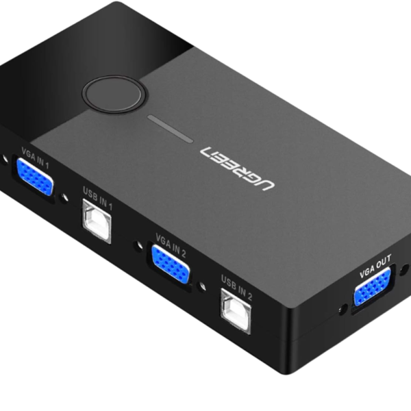 UGREEN VGA 2-PORT USB KVM SWITCH BOX