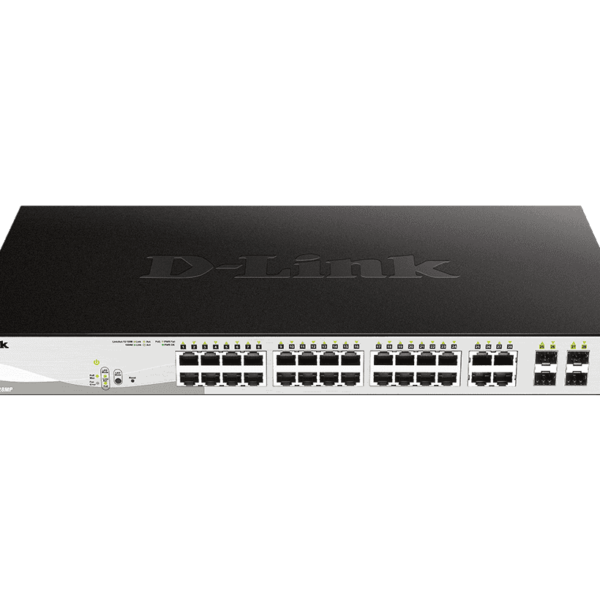 D-LINK DGS 121028P 28 PORT GIGABIT DESKTOP SWITCH