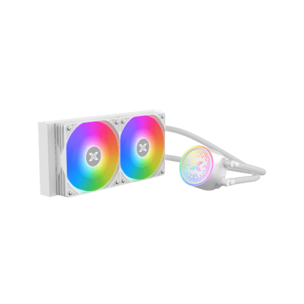 XIGMATEK FENIX 240 ARCTIC ARGB CPU LIQUID COOLER - WHITE EN42980