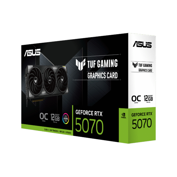 ASUS TUF Gaming GeForce RTX™ 5070 OC Edition 12 GB GDDR7