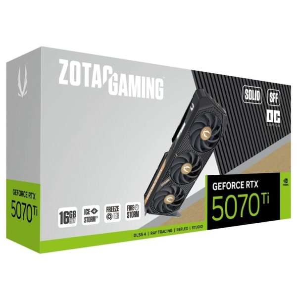 ZOTAC GAMING GeForce RTX 5070 Ti SOLID SFF OC