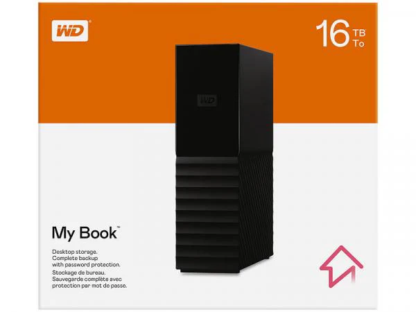 WD My Book – 16TB External Desktop Hard Drive