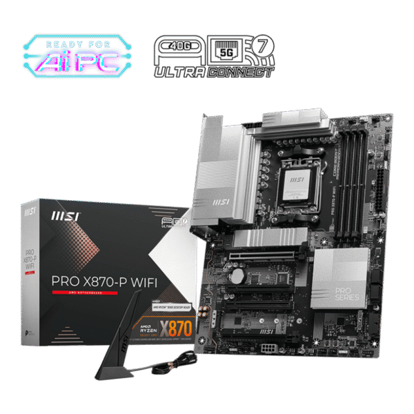 MSI PRO X870-P WIFI Motherboard (AM5, ATX)