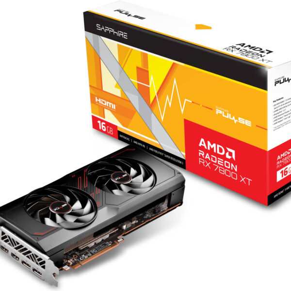 SAPPHIRE Pulse Radeon RX™ 7800 XT OC – 16 GB GDDR6 (Black Edition)