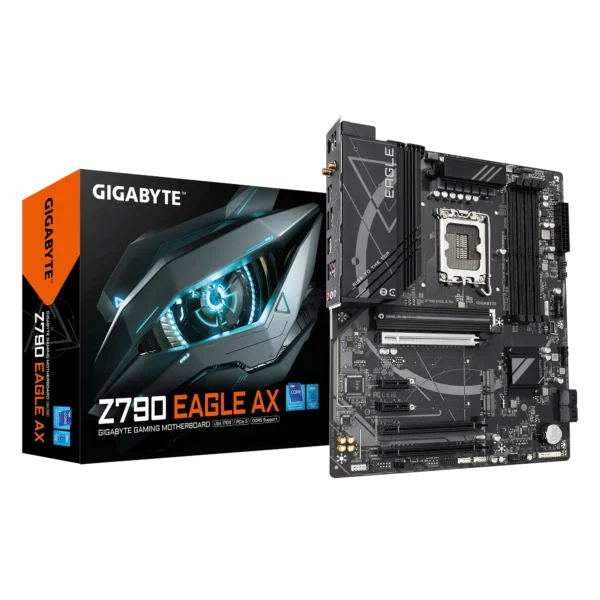 Gigabyte Z790 EAGLE AX Motherboard (DDR5 • PCIe 5.0 • ATX • Wi‑Fi 6E)
