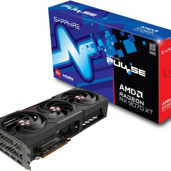SAPPHIRE Pulse Radeon RX 9070 XT – 16 GB GDDR6