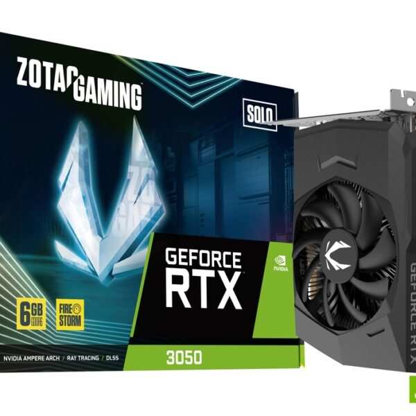 ZOTAC GAMING GeForce RTX™ 3050 SOLO – 6 GB GDDR6