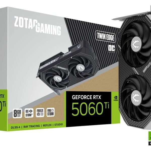 ZOTAC GeForce RTX™ 5060 Ti Twin Edge OC 8GB GDDR7