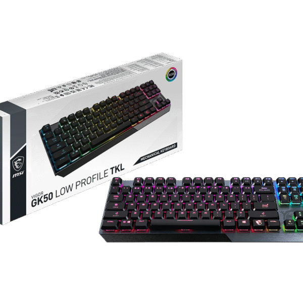 MSI VIGOR GK50 LOW PROFILE TKL GAMING KEYBOARD