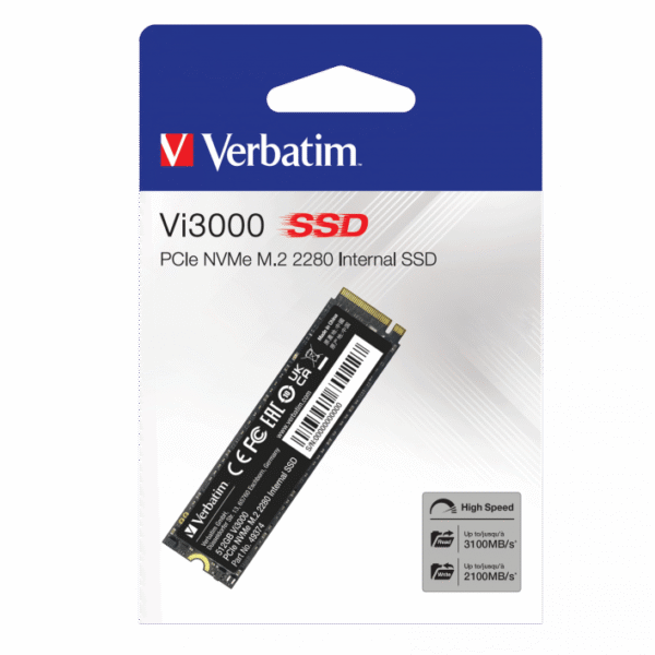 VERBATIM VI3000 1 TB M.2 NVME SSD