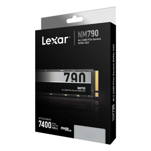LEXAR 4TB NM790 M.2 2280 PCIE GEN 4X4 NVME SSD