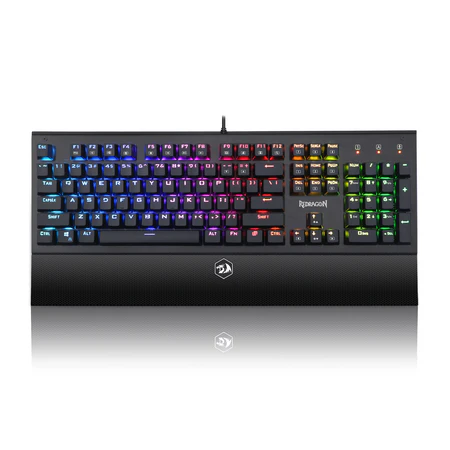 REDRAGON ARYAMAN K569RGB MECHANICAL GAMING KEYBOARD WITH BLUE SWITCHES