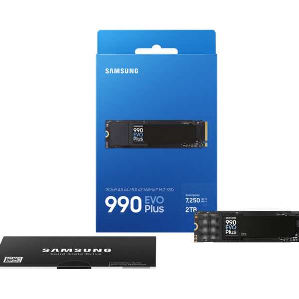 SAMSUNG 2TB 990 EVO PLUS PCIE 5.0 X2 M.2 INTERNAL SSD